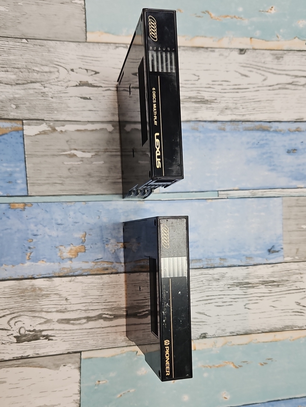 Lexus & Pioneer Black 6-Disc CD Changer Cartridges -